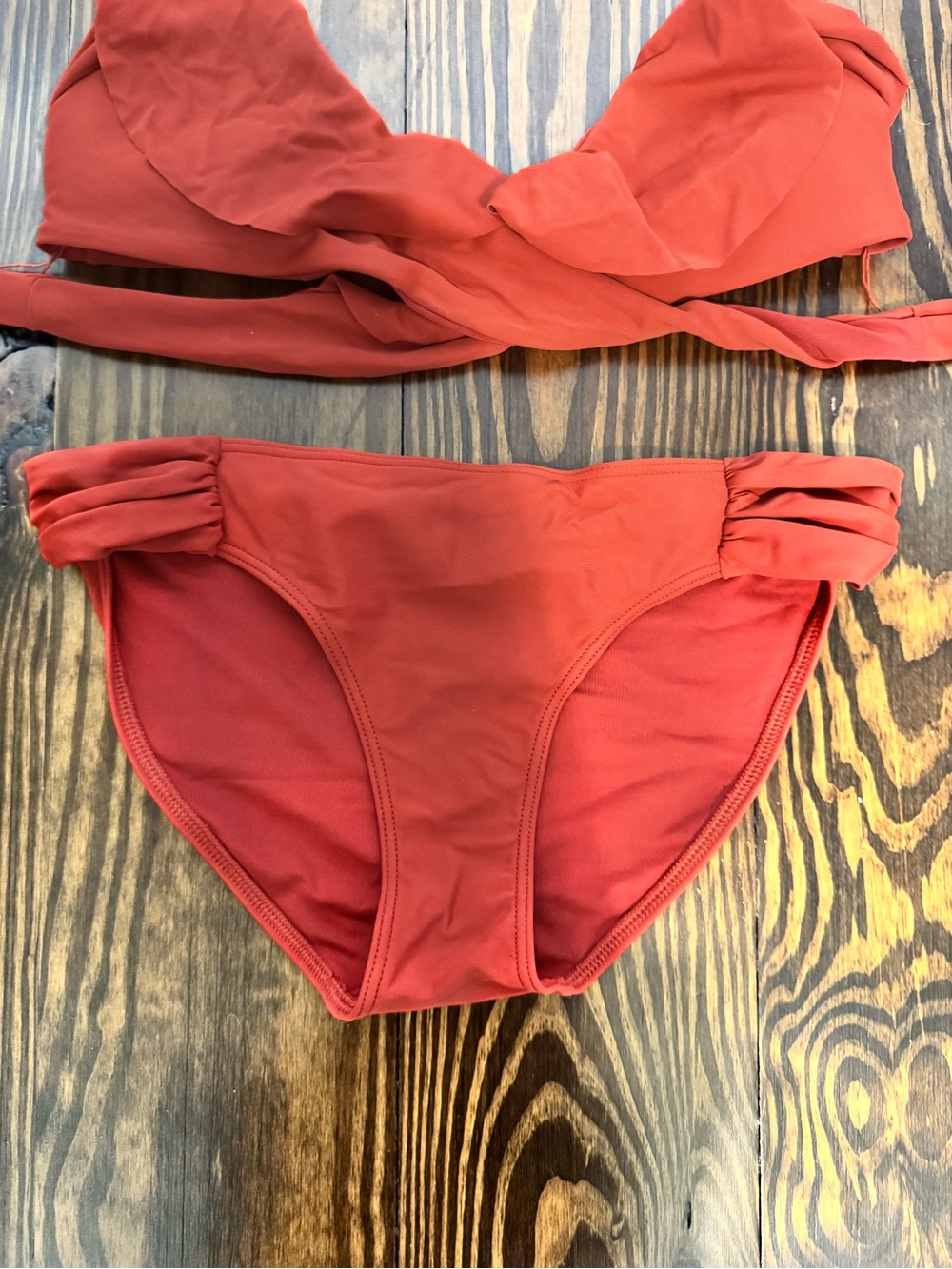 Rust Red Bikini - Picture 3 of 3